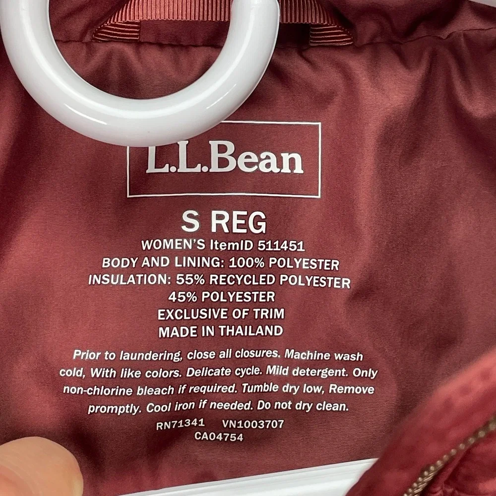 LL Bean Mountain Classic Puffer Jacket Women's Size‎ Small 511451 *READ*